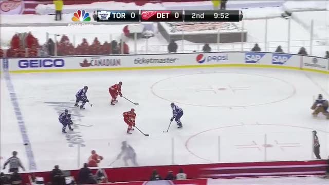 Gunnarsson denies Cleary on the goal line