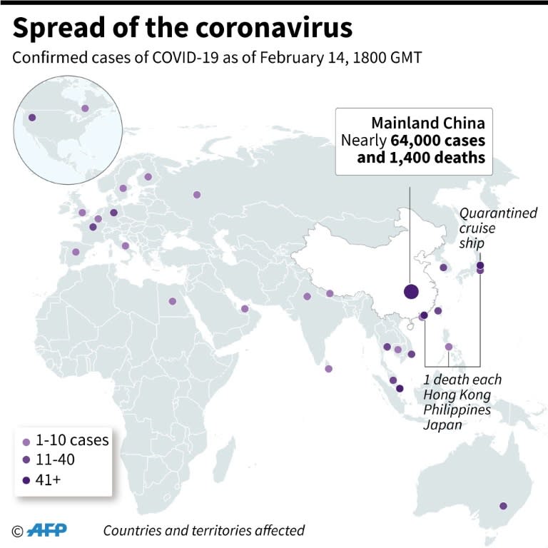 The global spread of the coronavirus: Where is it?