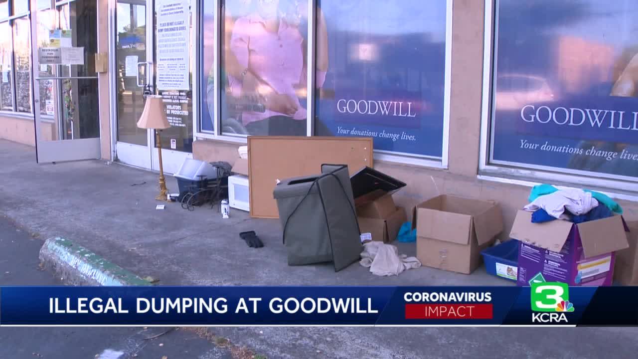 Lincoln Goodwill stores see illegal dumping despite being closed amid pandemic [Video]