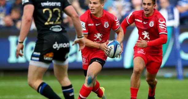 Rugby - CE - ST - Antoine Dupont, avant Toulouse - Bath ...