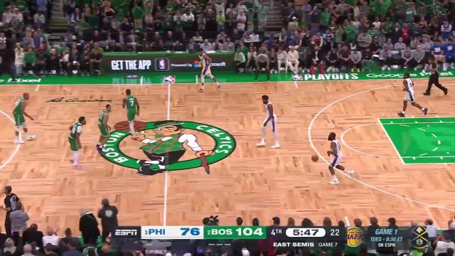 Top blocks from Boston Celtics vs. Philadelphia 76ers