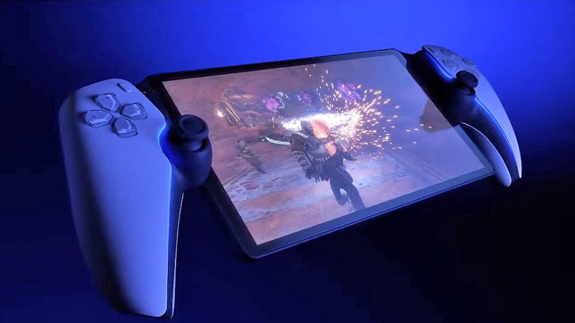 Sony's Project Q is a Remote Play streaming device with an 8-inch HD screen and DualSense controls. 