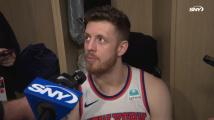 Donte DiVincenzo, Isaiah Hartenstein and Miles McBride react to Knicks Game 6 loss to Pacers