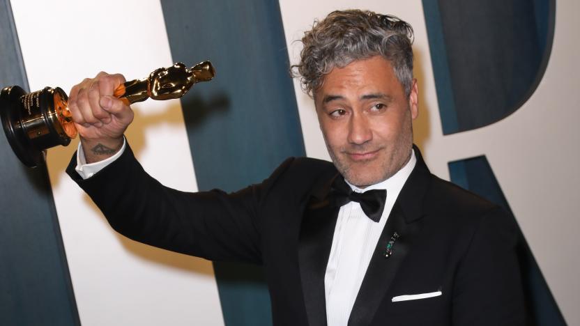 BEVERLY HILLS, CALIFORNIA - FEBRUARY 09: Taika Waititi attends the 2020 Vanity Fair Oscar Party at Wallis Annenberg Center for the Performing Arts on February 09, 2020 in Beverly Hills, California. (Photo by Toni Anne Barson/WireImage)