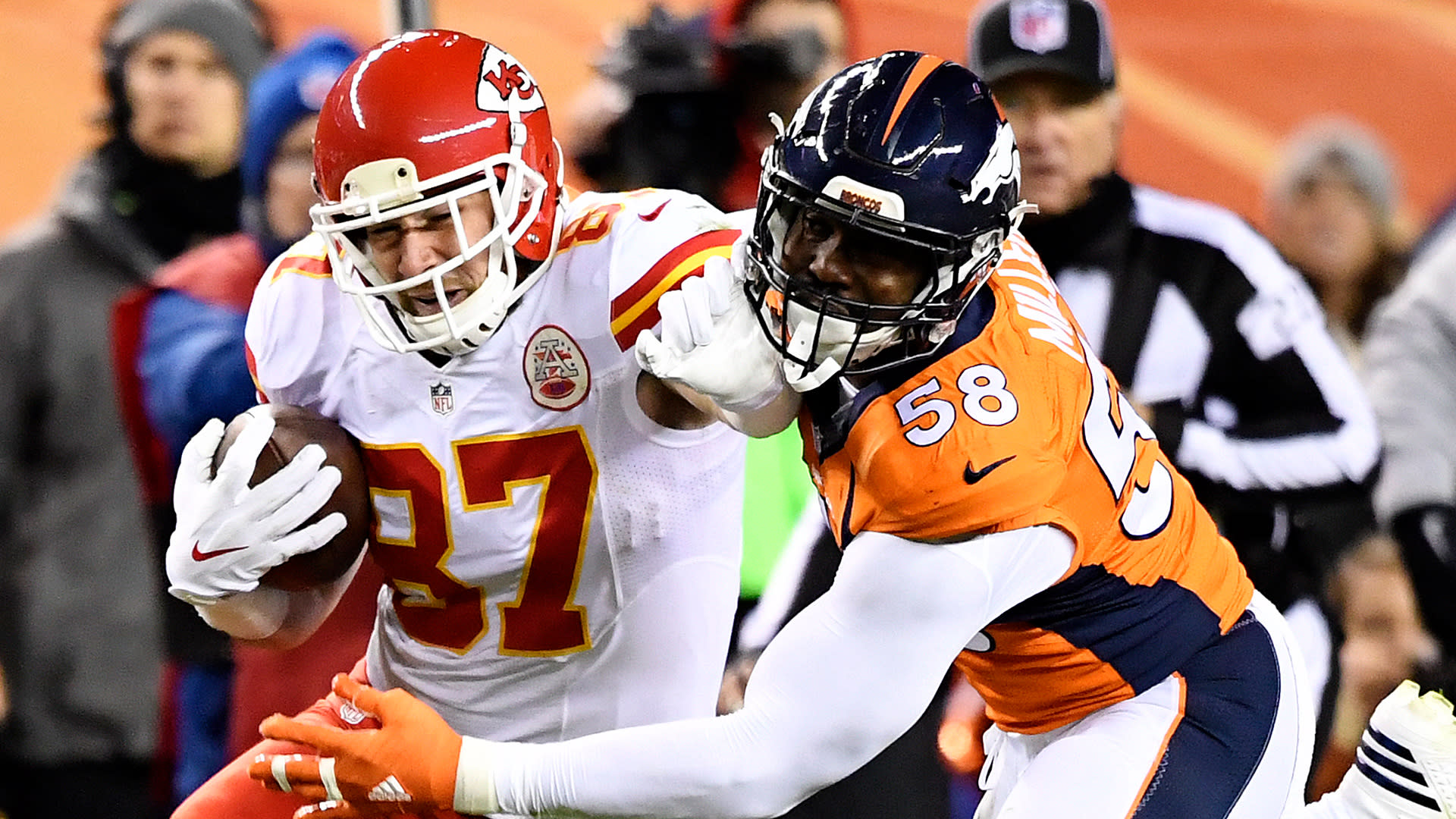 Von Miller and Travis Kelce beef explained