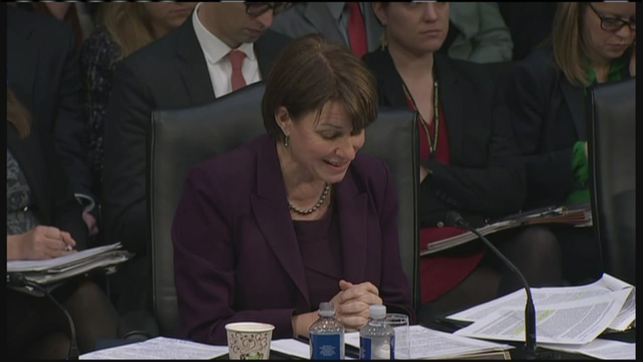 Sen. Klobuchar Addresses The Battle To Replace Justice Ginsburg