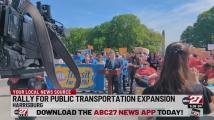 Rally for public transportation expansion