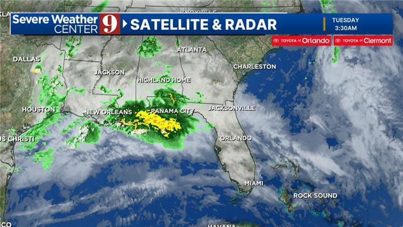 A cold front is expected to increase rain chances across Central Florida