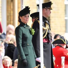 Kate Middleton Celebrates St. Patrick's Day in Custom Alexander McQueen