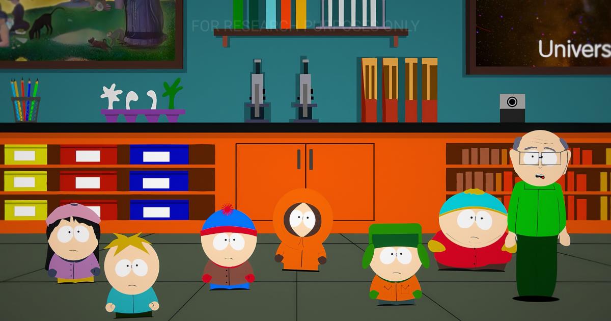 AI put me in a 'South Park' episode Engadget