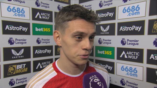 Trossard discusses Arsenal's response v. Wolves