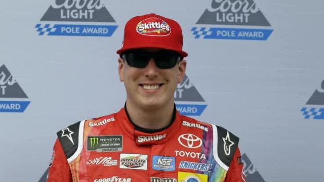 Kyle Busch wins second-straight pole at Indianapolis