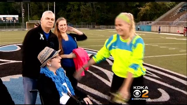 Woodland Hills Soccer Team Helps Former Teammate