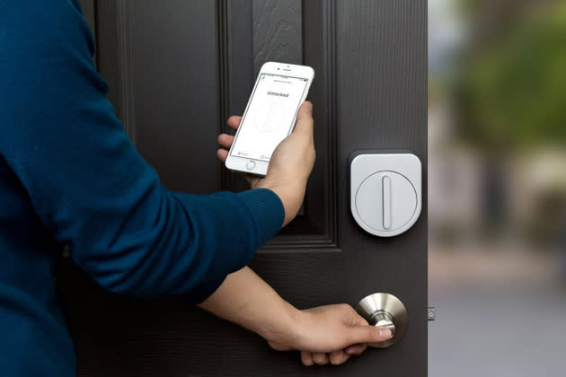 Sesame's smart door lock lets you in with a simple knock