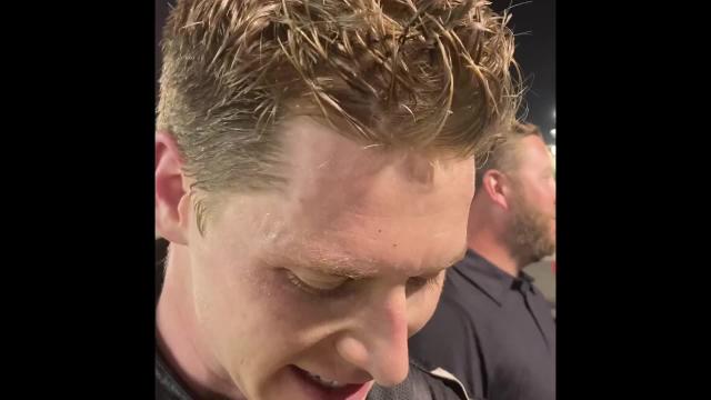 IndyCar driver Josef Newgarden talks about how getting roughed up in SRX series race