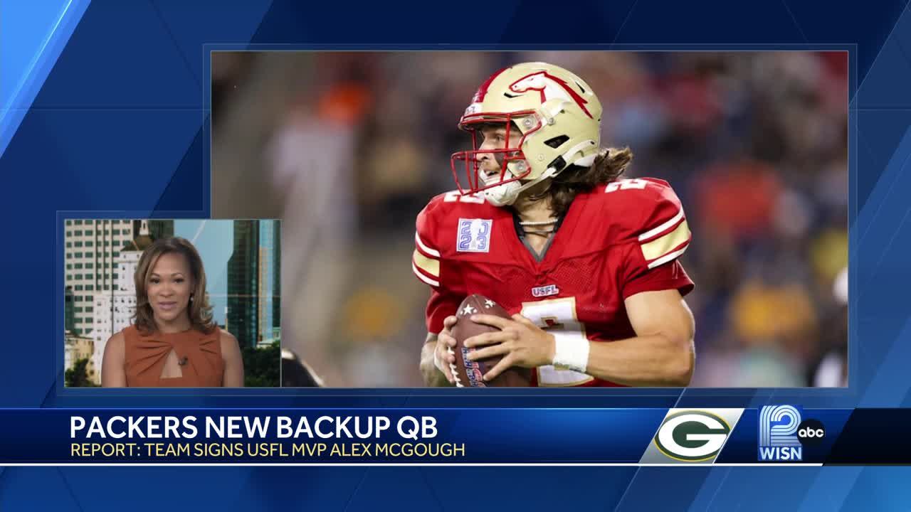 Green Bay Packers sign USFL MVP quarterback Alex McGough