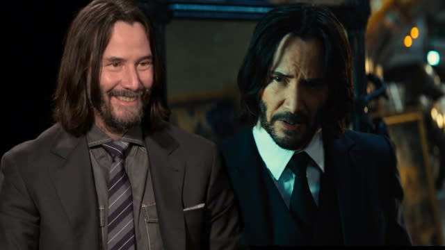 Keanu Reeves Says John Wick: Chapter 4 Is SO AMBITIOUS (Exclusive)