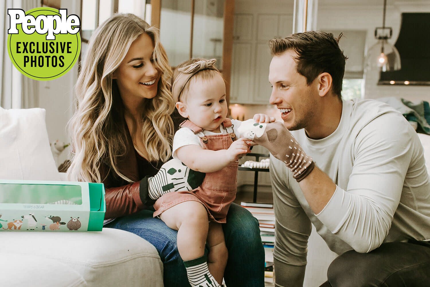 Shawn Johnson and Husband Andrew East Launch Adorable Sock Puppet Line