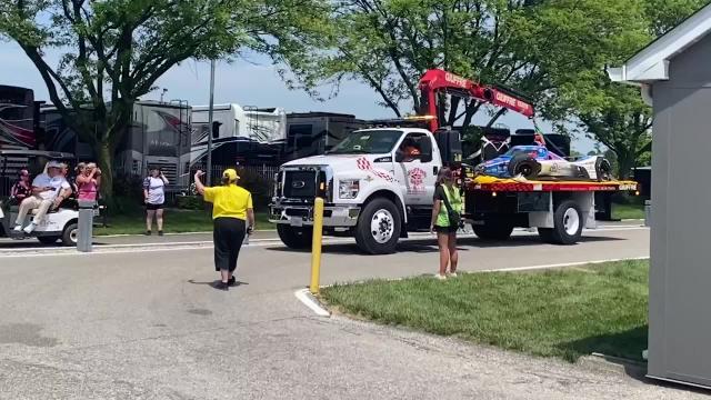 Legge, Wilson crash at Indy 500 practice