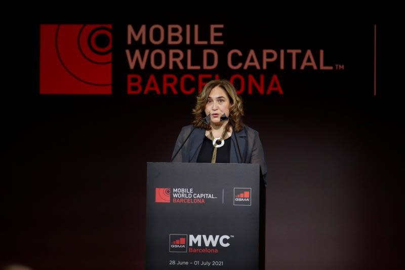 Ada Colau reivindica a Barcelona como capital cultural y tecnológica