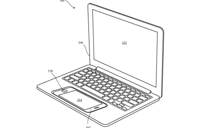 Apple patentiert sich ein iPhone-Laptop-Dock