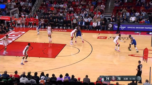 Shake Milton with a 2-pointer vs the Houston Rockets