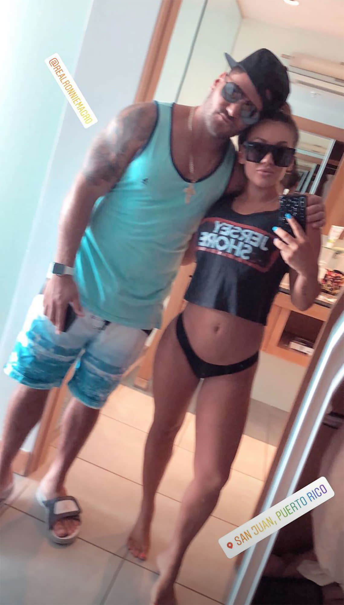 Ronnie Magro Ortiz and On-Off Again Girlfriend Jen Harley Vacation Together...