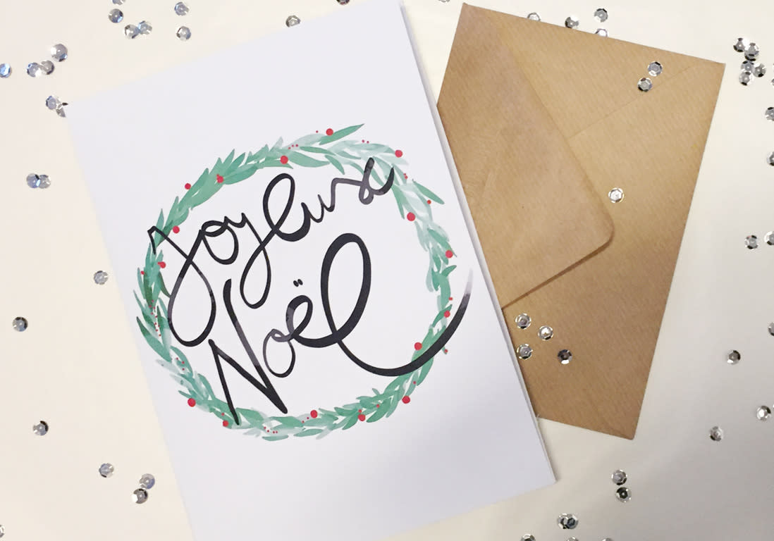 Diy Des Cartes De Noel A Imprimer