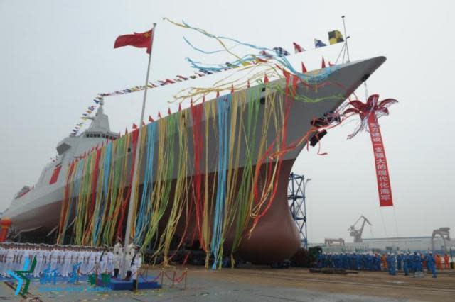 Chinese Navy Gets New Indigenously Built Destroyer