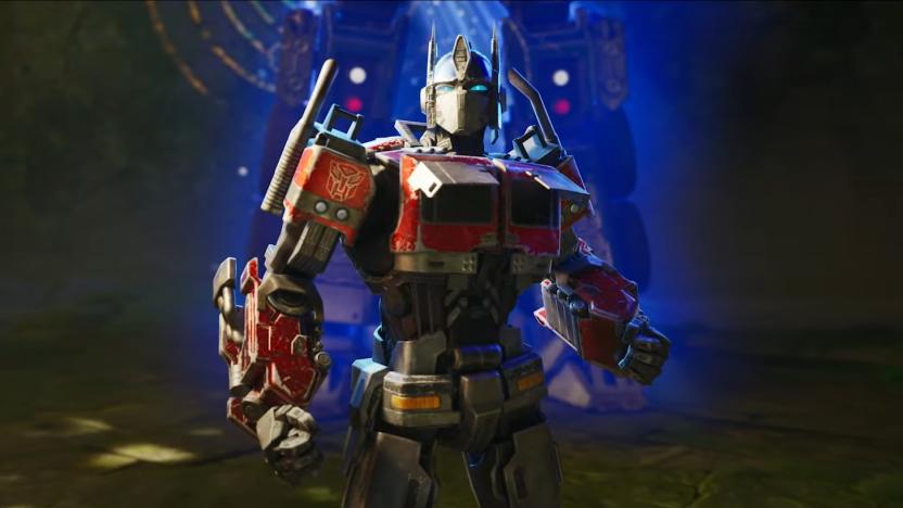 Optimus Prime in Fortnite