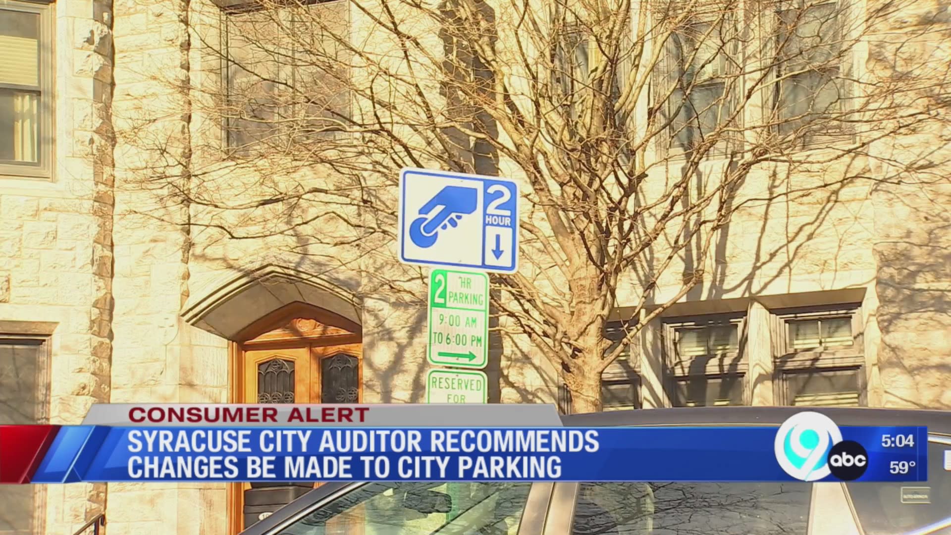 Syracuse city auditor recommends changes to Syracuse parking