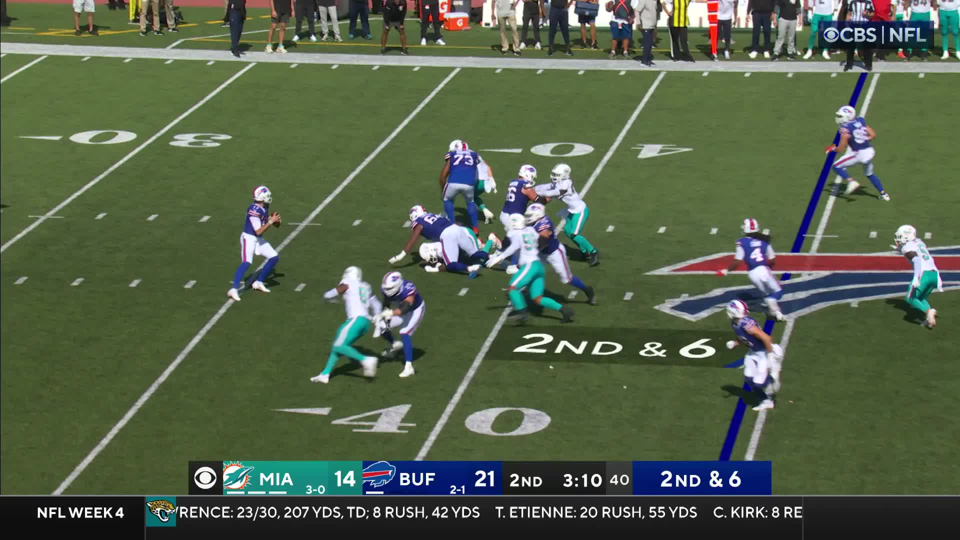 Bills blitz Dolphins, reset balance of power atop NFL