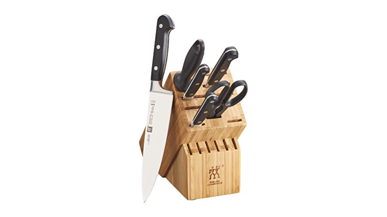 Emerald Lagasse knife block set in 2023