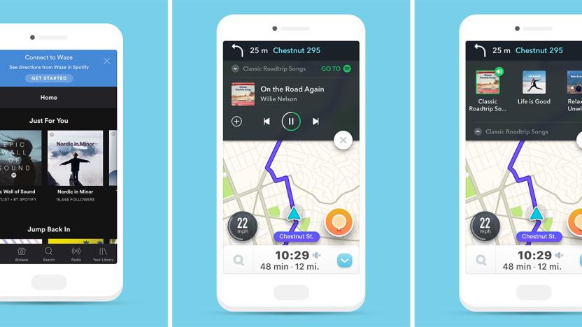 Waze/Spotify