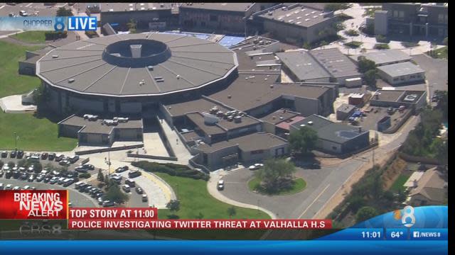 Police investigate Twitter threat at Valhalla High School ... - 640 x 360 jpeg 47kB