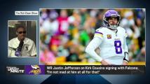Justin Jefferson: 'I'm not mad' at Kirk Cousins for signing with Falcons