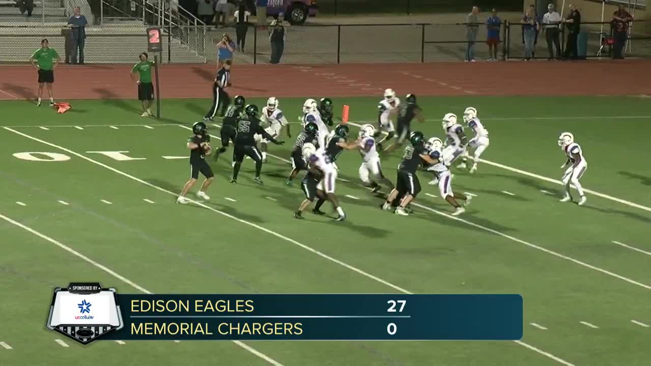 Edison vs. Memorial Highlights FNL Week 2