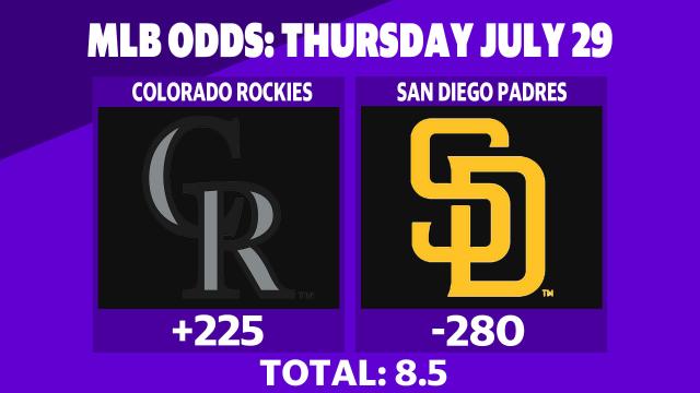Betting: Rockies vs. Padres | July 29