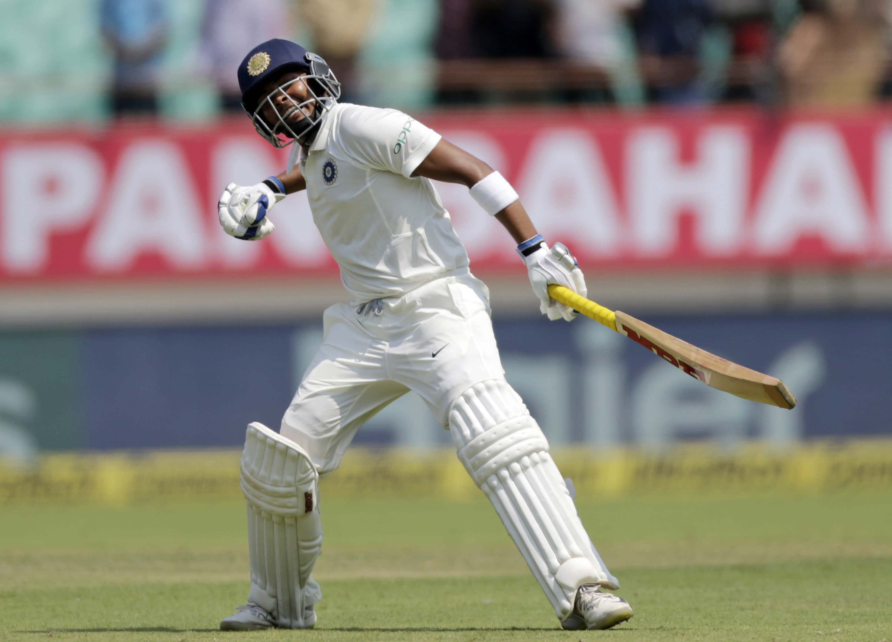 India teen Shaw scores century on test debut vs West Indies