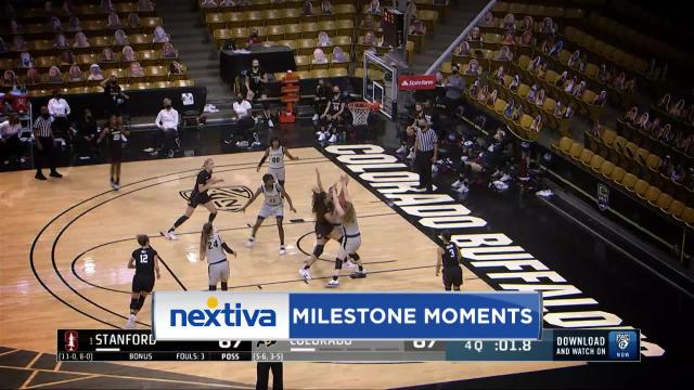 Nextiva Milestone Moments: Colorado women's basketball upsets No. 1 Stanford