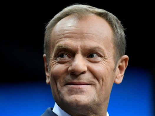 ‘Don’t give up’ on stopping Brexit, says Donald Tusk