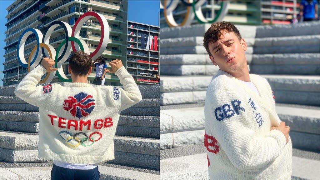 Olympics 2021: Tom Daley reveals Team GB cardigan after ...