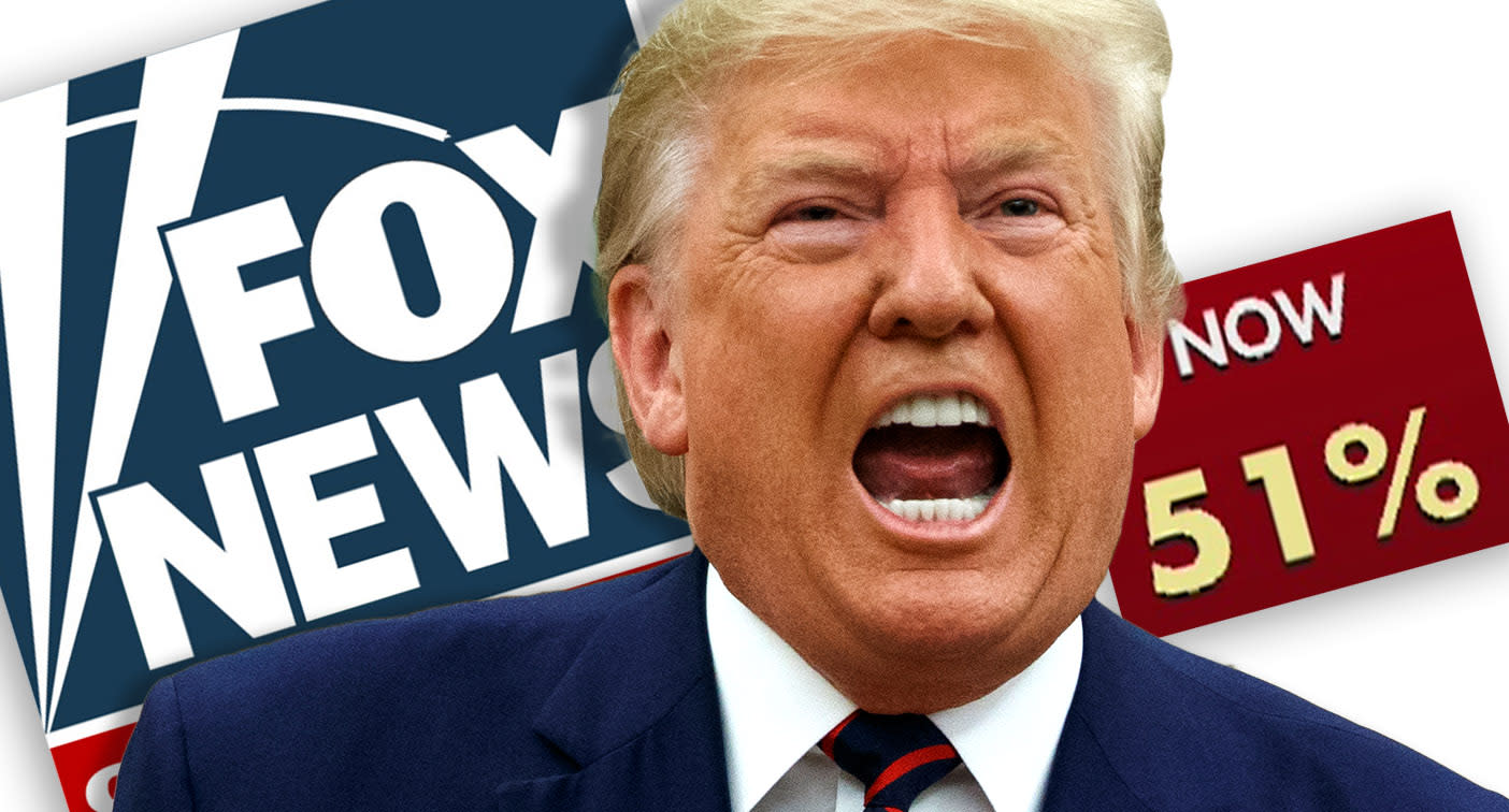 Trump Lashes Out At Fox News Over Impeachment Poll Numbers Whoever Their Pollster Is They Suck 5419