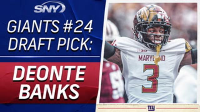 New York Giants select CB Deonte Banks with No. 24 pick in the 2023 NFL Draft, NFL Insider reacts | Connor Hughes