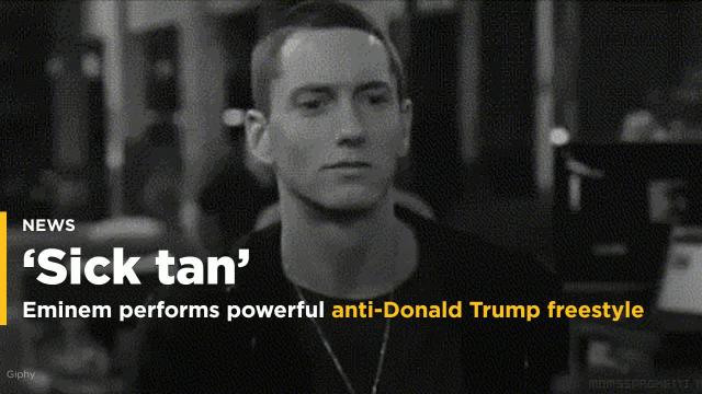 Eminem's Trump freestyle on BET cypher draws praise from Colin Kaepernick