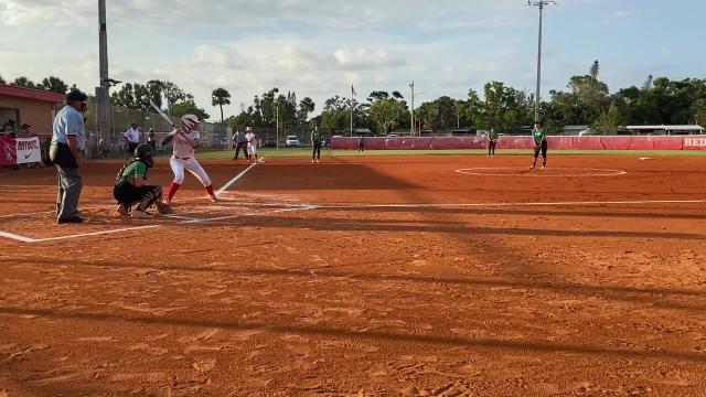 Highlights of North softball team's win over Fort Myers in regional semifinal