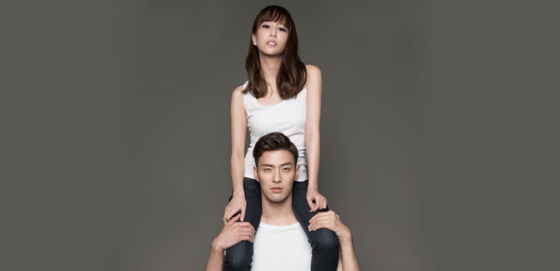 Kelly Poon and Royal Pirates' James Lee 