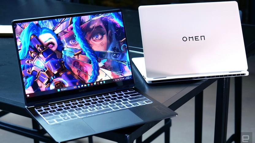 Weighting just 3.5 pounds, HP claims the Omen Transcend 14 is the lightest 14-inch gaming laptop in the world. 