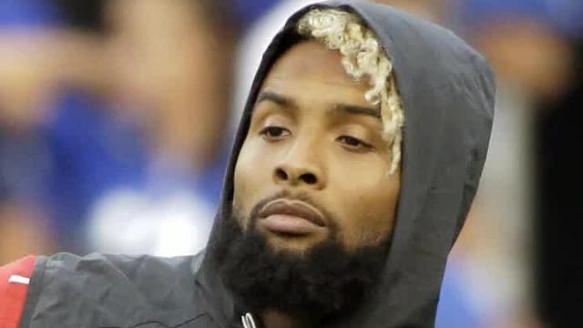 Odell Beckham doesn't participate in Giants practice on Wednesday