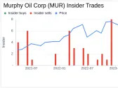 Murphy Oil Corp Vice President Maria Martinez Sells 10,000 Shares